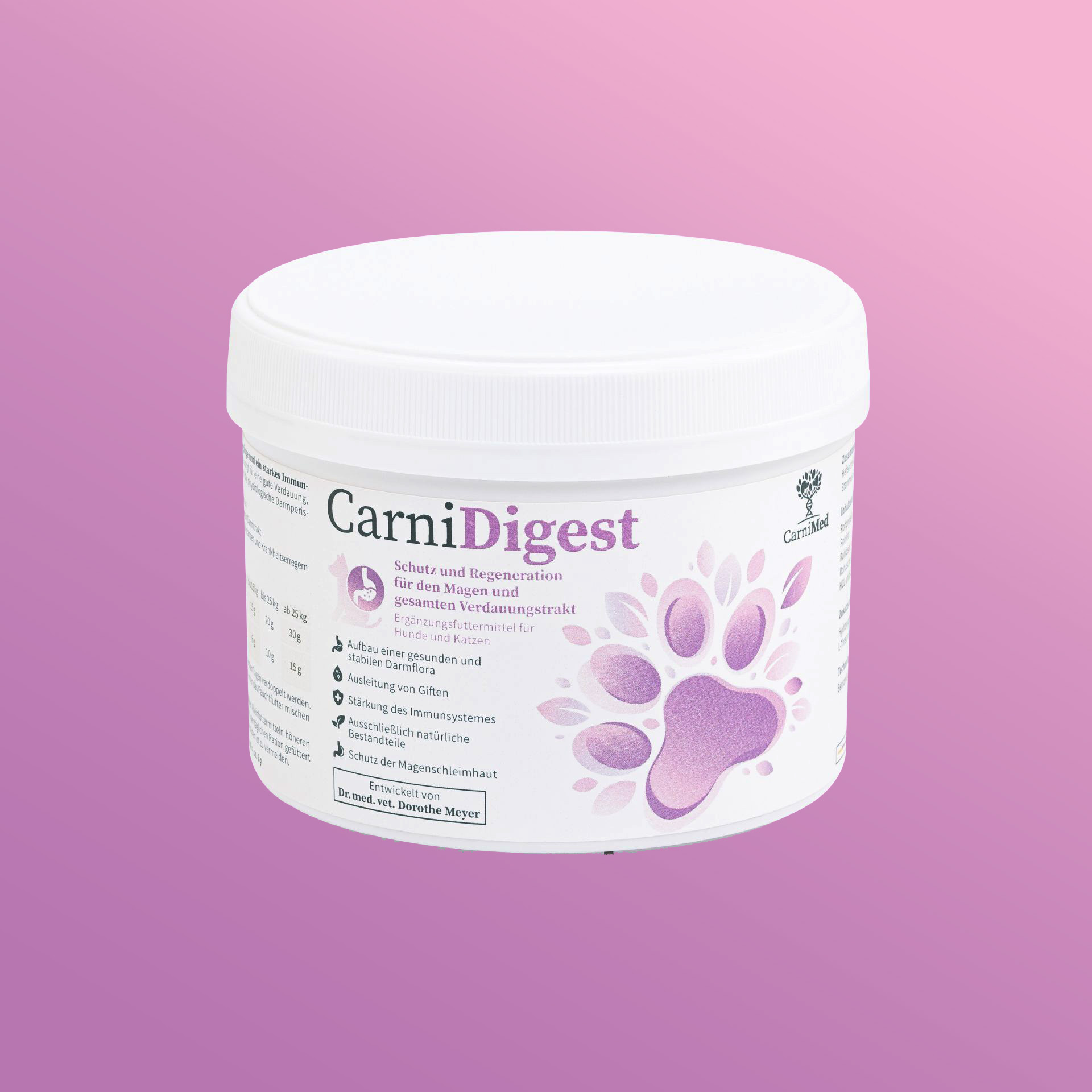    CarniDigest - schützt, regeneriert, entgiftet den Verdauungstrakt