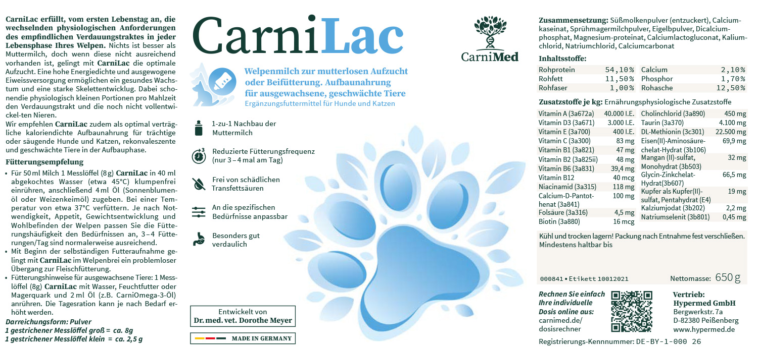Etikett CarniLac